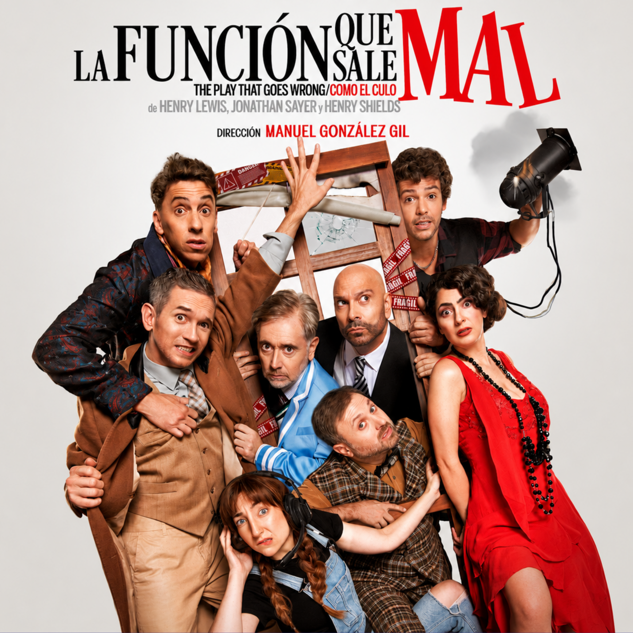 LA FUNCIÓN QUE SALE MAL. 20-Sept-26 vamos desde CHIVILCOY. Platea Baja, entre filas 7 y 10.